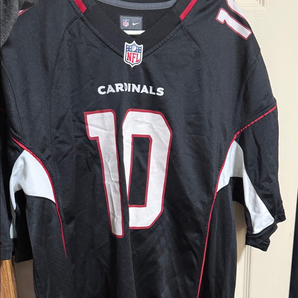 Nike Cardinals Black and Red Jersey